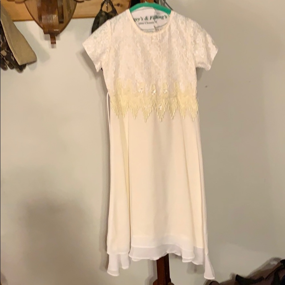 White little girls dress